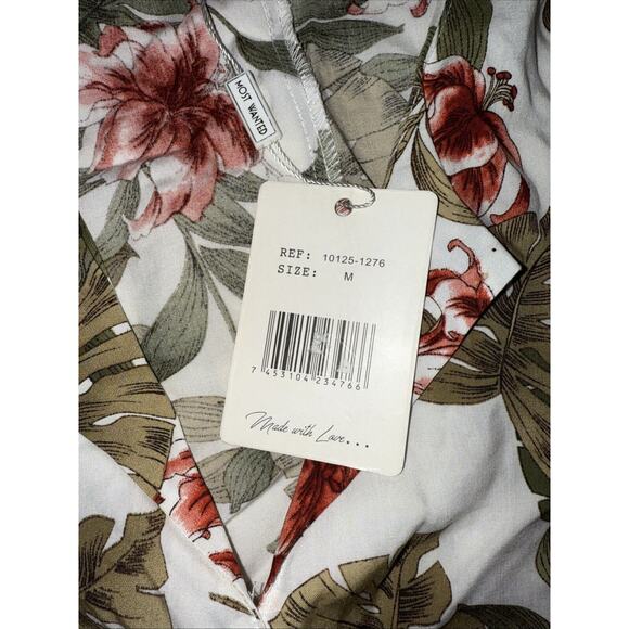 NWT Most Wanted Collection Floral Long Sleeve Top Size Medium - Picture 4 of 8